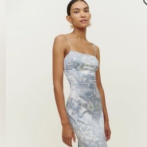 Reformation silk dress